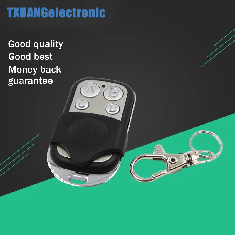 

Portable Electric Cloning Universal Gate Garage Door Remote Control Key 433mhz