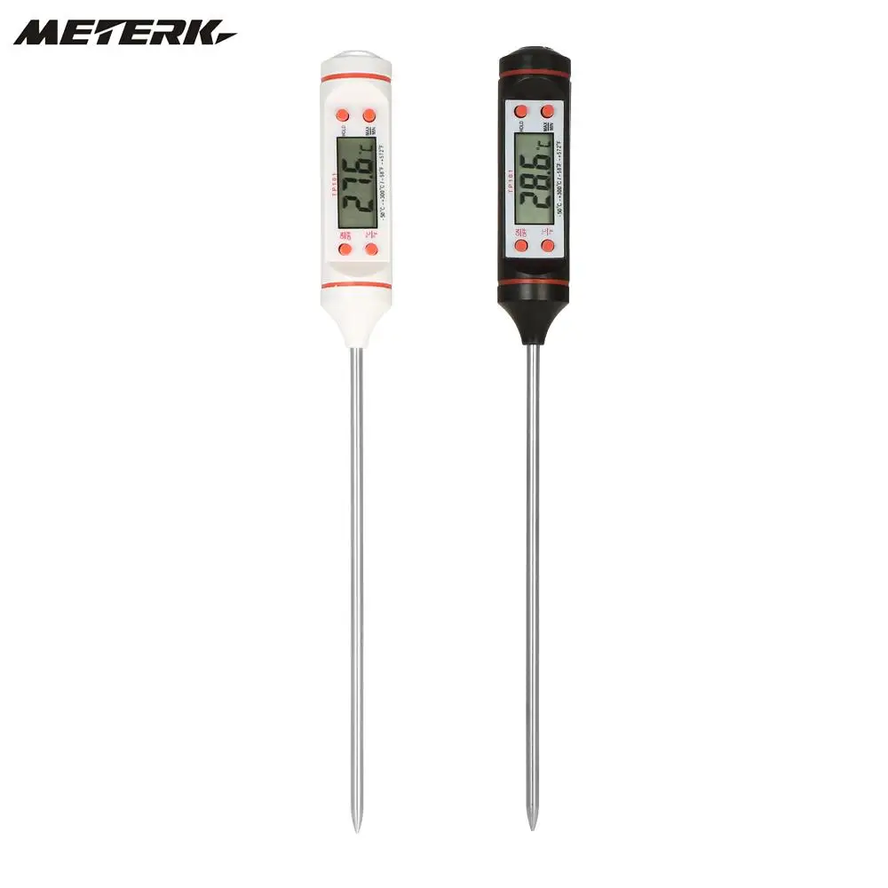 LCD Digital Mini Thermometer Probe BBQ Meat Food Cooking Oven