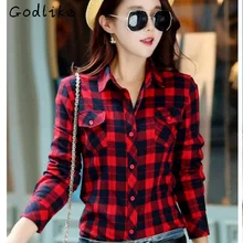 

GODLIKE 2017 spring and autumn style women's wear long sleeve blouse and blouse/Ladies fashion business casual shirt/multicolor