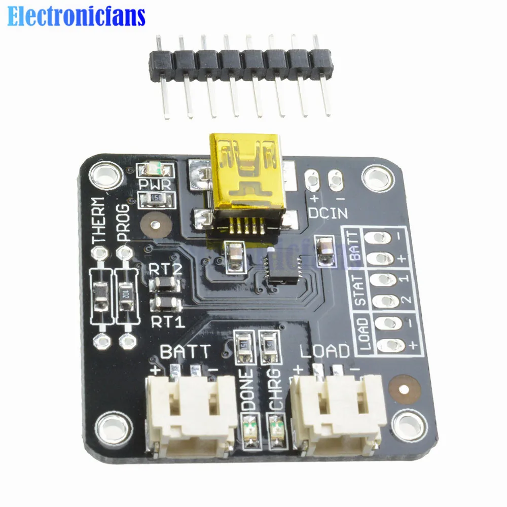 MCP73833 USB литий ионное зарядное устройство 5 В линейная зарядка Lilon Lipo Модуль платы