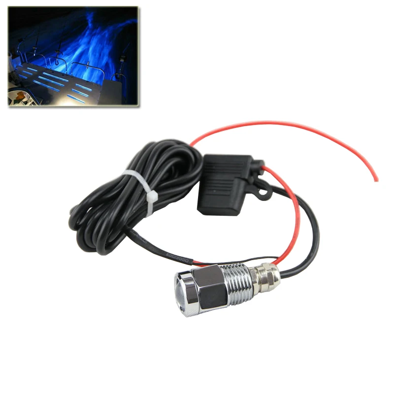 Blue Led Underwater Boat Drain Plug Lights 9W High Power Led Marine Underwater Waterproof Light For