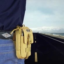 Tactical Molle Pouch Gadget Pouch wallet up 6 5 Cell Phone Holster Waist Belt Bag Suitable