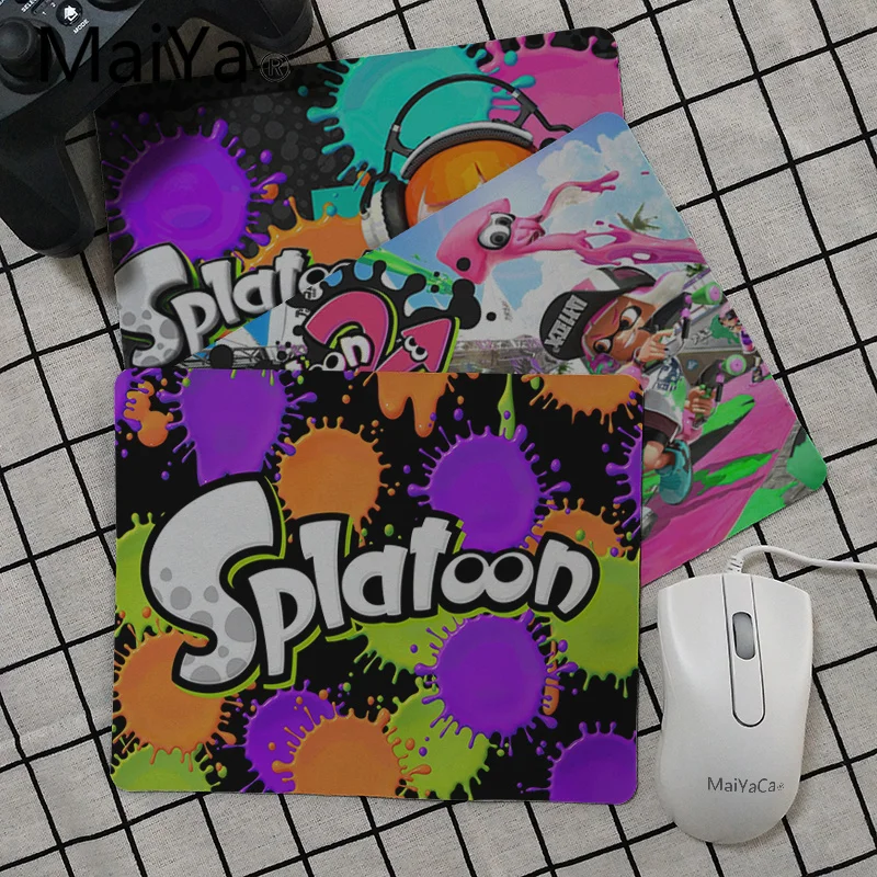 

Maiya Video Game Splatoon Keyboard Gaming MousePads Rubber PC Computer Gaming mouse pad