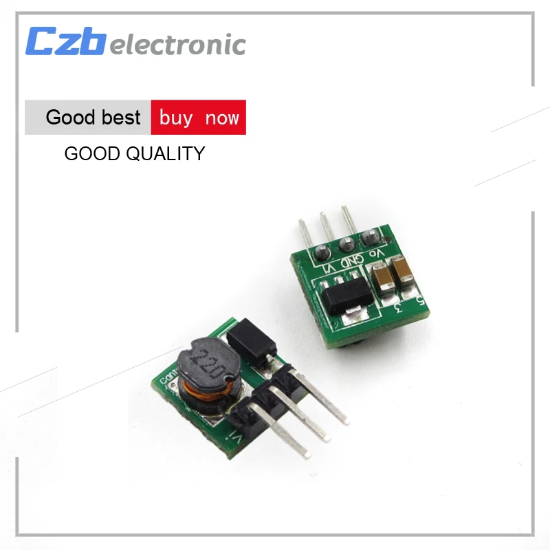 

0.8-3.3V To 3.3V DC-DC Step-Up Power Module Voltage Boost Converter Board