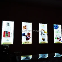 1" x 24" тонкий светодиодный витрина световой короб только " тонкий подсвечиваемая рекламная афиша