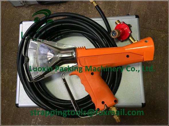 Shrinkfast heat shrink tool for heat shrink film Ripack shrink guns flame welding equipment 55