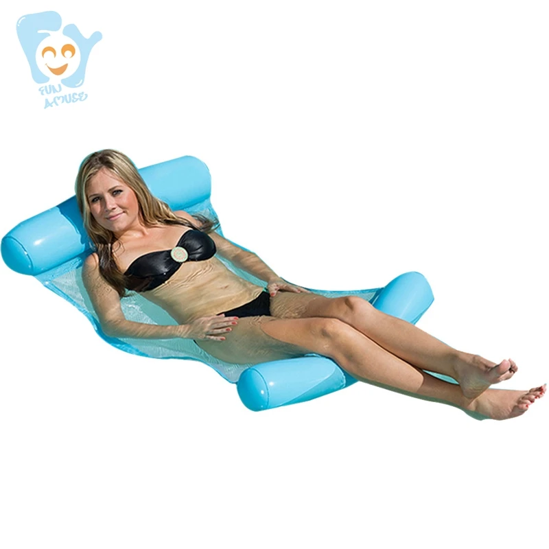

Inflatable Water Hammock for Adults PVC Pool Noodle Inflatable Buoy Summer Pool Floats Beach Sea Mattress