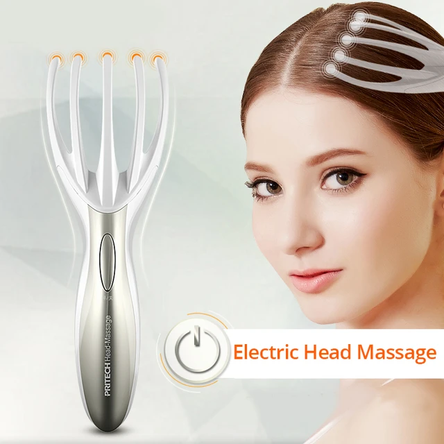 Head Scalp Massager Comb Neck Massage Roller Claws Tool for Hair