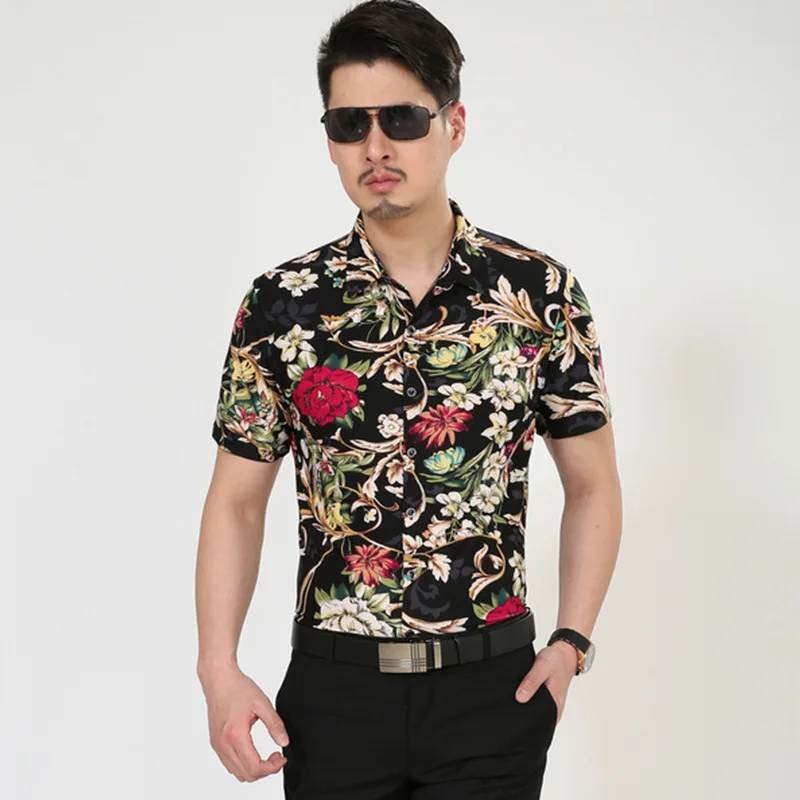 2019 Summer New Fasion Slim Fit  Mens  Dress  Men s  Shirt  