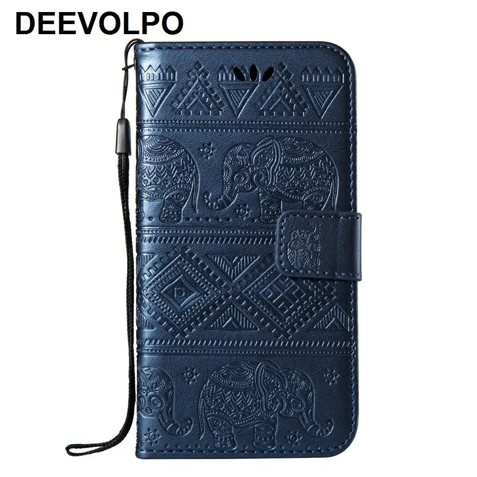 

Flip Fundas Elephant Embossing Leather For Samsung i9060 S8 S9 A8 A7 A6 Plus 2018 A5 2017 A3 2016 G530 G360 S3 S4 S6 Edge P02Z