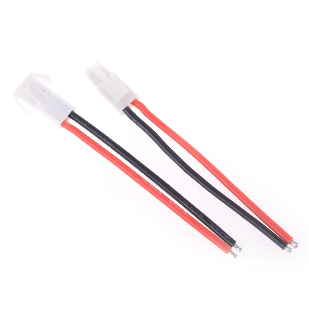 HOT 1 Pair DIY MINI Tamiya Male Cable And MINI Tamiya Female Wire Cable ...