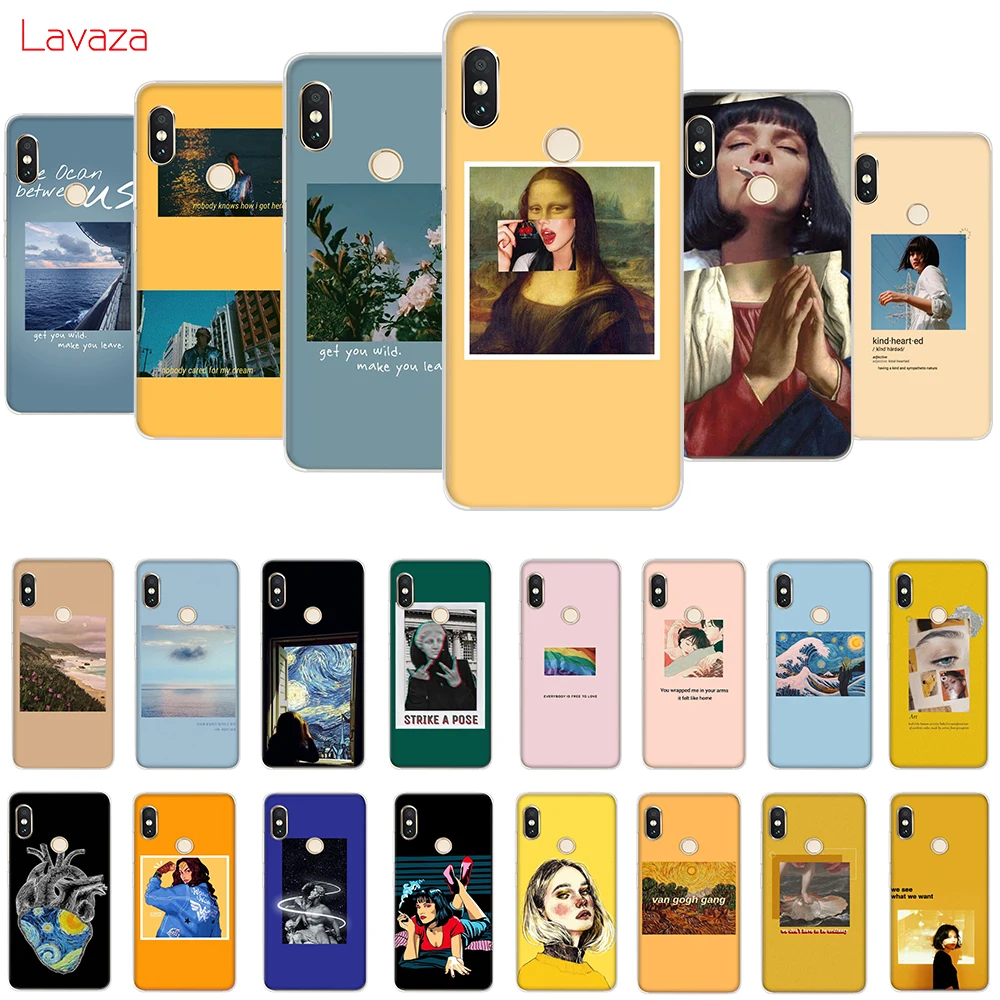 

Lavaza Great art aesthetic van Gogh Mona Lisa Hard Cover for Huawei P30 Pro Lite Nova 3 3i for Honor 8 9 10 Lite 7A Pro Case