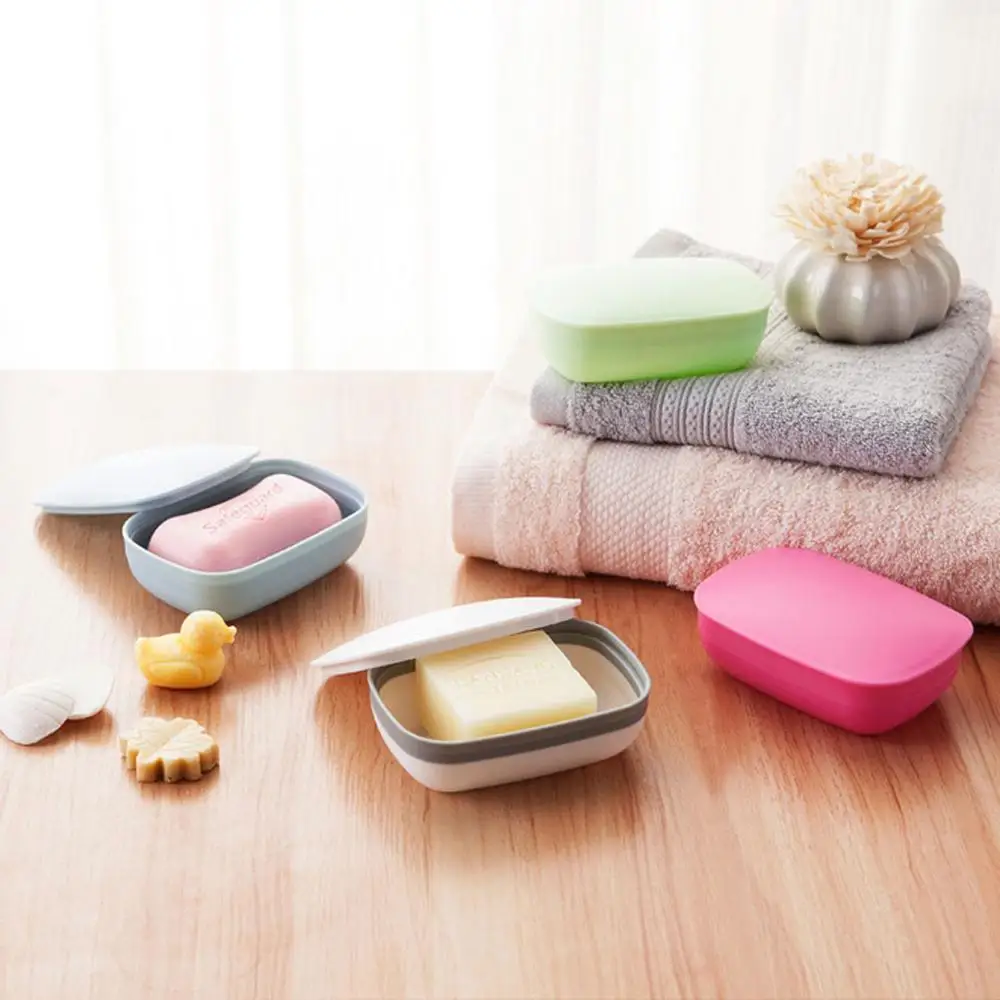 Soap Dispenser Dish Case Holder Container Box For Home Hotel Kitchen