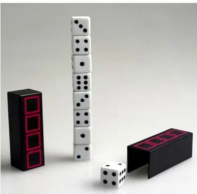 

Free shipping Tower of Dice - Close Up Magic / Magic Trick