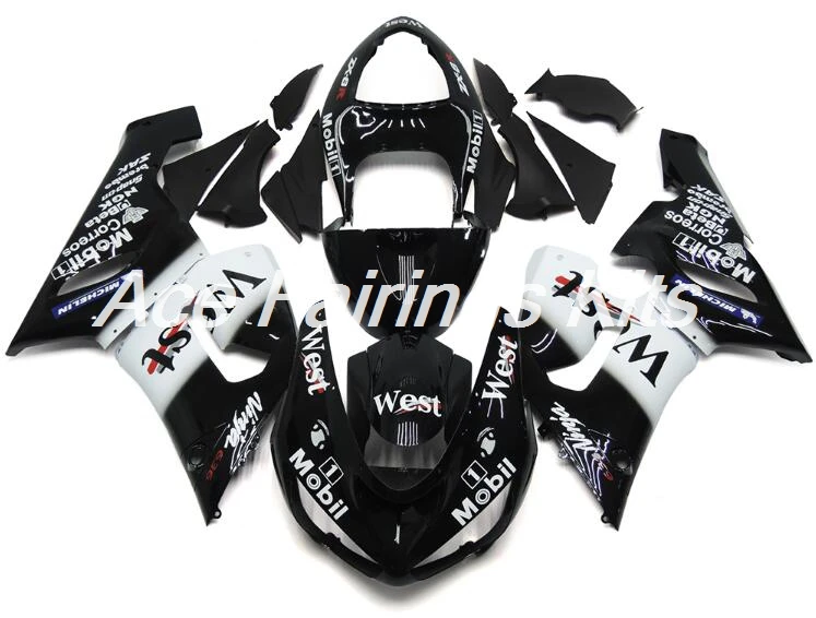

New Abs motorcycle Fairings Kit Fit for kawasaki Ninja ZX6R 636 2005 2006 05 06 6R ZX-6R Bodywork set west