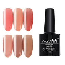 7,3 мл замочить розовый УФ светодиодный Гель-лак для ногтей гель для дизайна ногтей стойкий Гель-лак лаки для ногтей УФ-цвет пальто