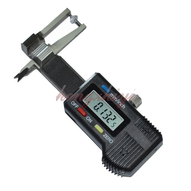 0 25mm Mini Pocket Jewel Gem Diamond Thickness Gauge Caliper w 0.01mm