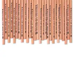 Шестиугольный HB карандаши деревянные карандаши школы и офиса 50 шт./баррель