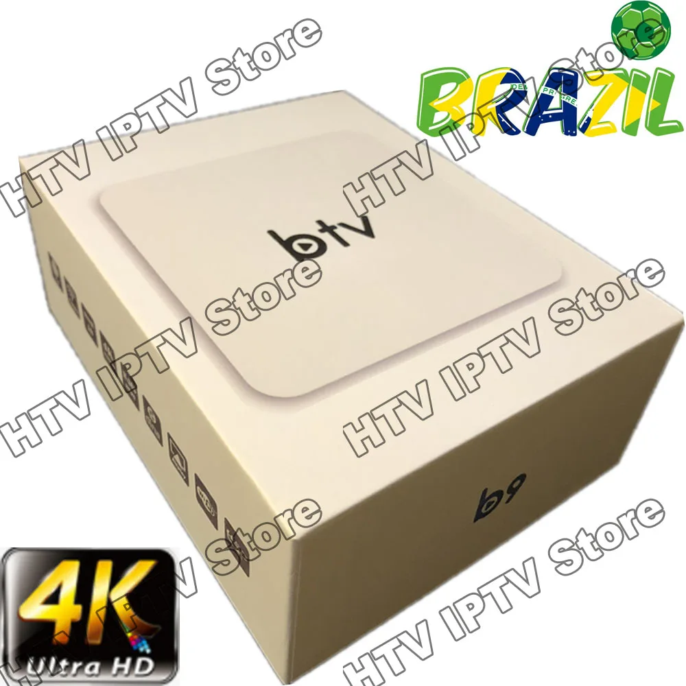 *2018 New*BTV B9 HTV tigre tv box IPTV Portuguese Brazilian TV