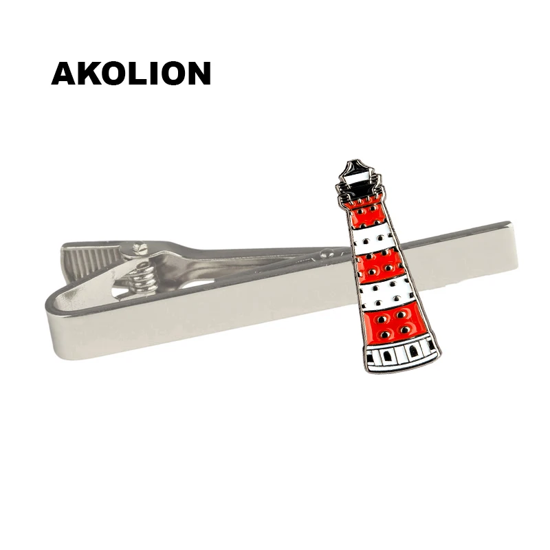 Lighting House Tie Clip