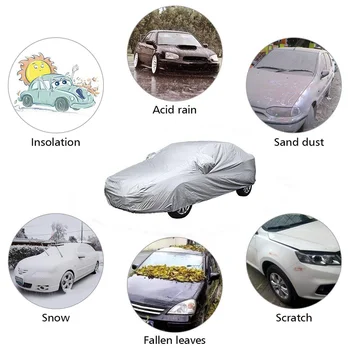 

Waterproof Car Covers Outdoor Sun Snow Dust Resistant Protection Cover for BMW, BUICK Auto Anti-UV Case Universal All Cars