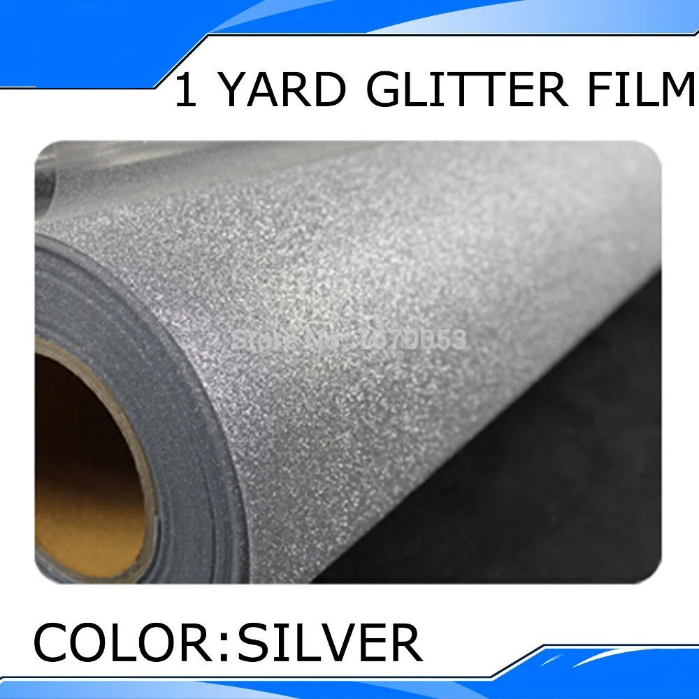 

Silver Color Heat Transfer Roll 50x100cm / Roll Door to Door