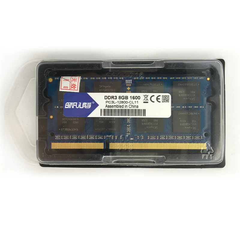 BINFUL new brand DDR3L 4GB 8GB 1600MHz PC3L-12800 memoria ram low voltage 1.35v for laptop computer notebook sodimm BINFUL new brand DDR3L 4GB 8GB 1600MHz PC3L-12800 memoria ram low voltage 1.35v for laptop computer notebook sodimm