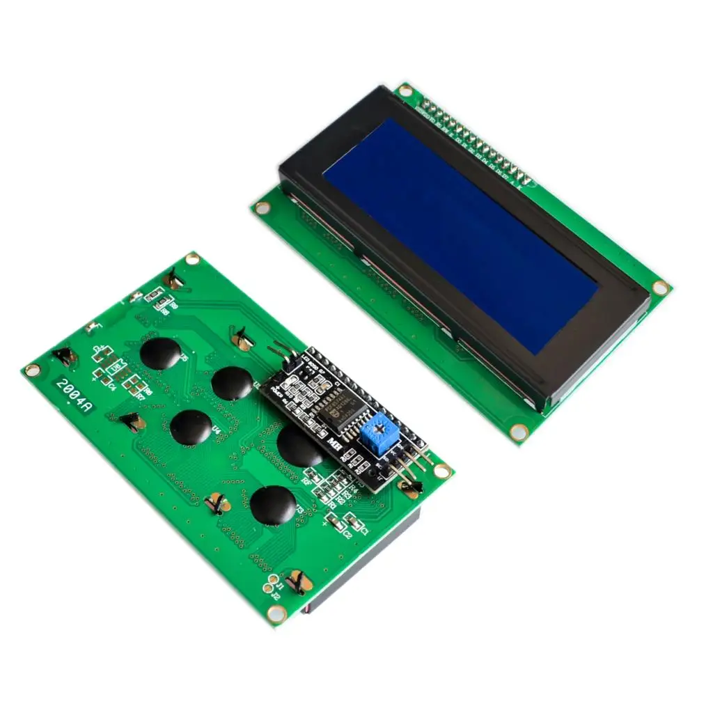 Серийный ЖК дисплей IIC/I2C/TWI 2004 20x4 экран с синей подсветкой|serial lcd|lcd 2004serial lcd |