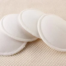 4PCS Atmungs Dicht Infant Fütterung Postpartale Mom Waschbar Bh Brust Pads Wiederverwendbare Brust Pad