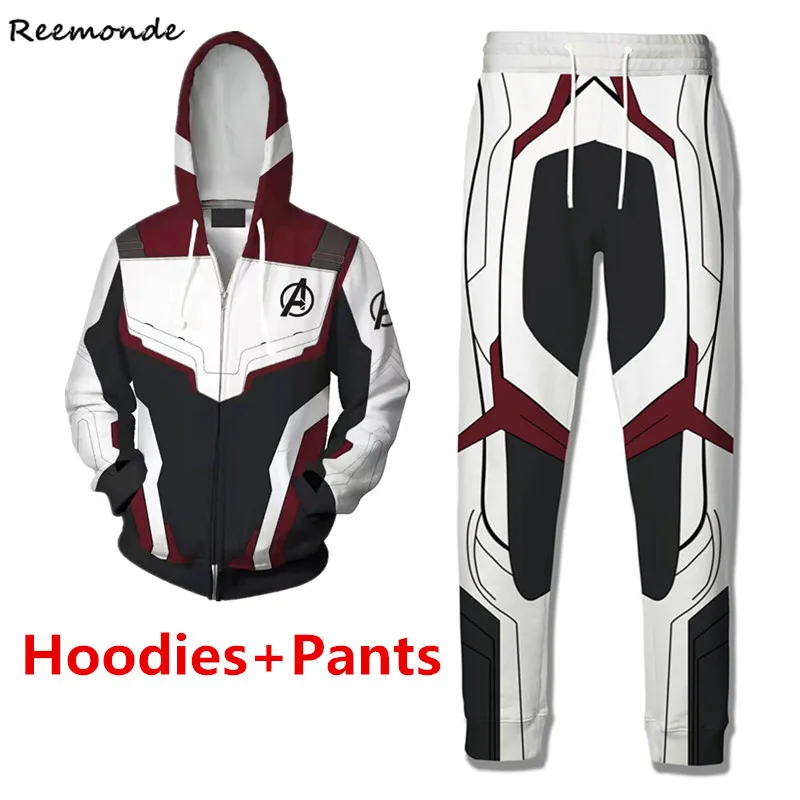 Avengers Endgame Realm Captain Cosplay Costume Captain America Hoodies Sweatshirt Superhero Iron Man Shirt Coat Pants Men Women Avengers Endgame Realm Captain Cosplay Costume Captain America Hoodies Sweatshirt Superhero Iron Man Shirt Coat Pants Men Women