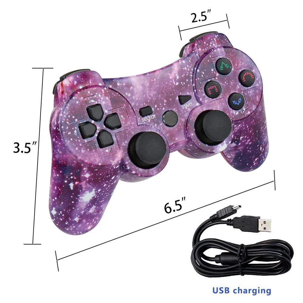 Bluetooth Controller SONY PS3 Gamepad For Play 3 Wireless For Sony Playstation 3 PC SIXAXIS Controle _ - AliExpress Mobile