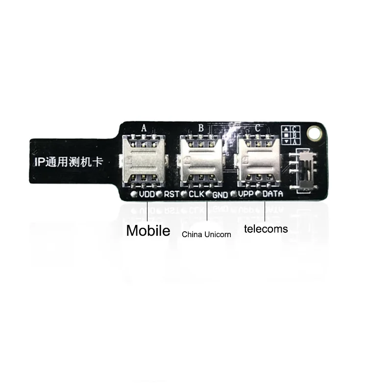 

NOVFIX IP universal tester card holder signal SIM test card tray module for iphone ipad repair slot