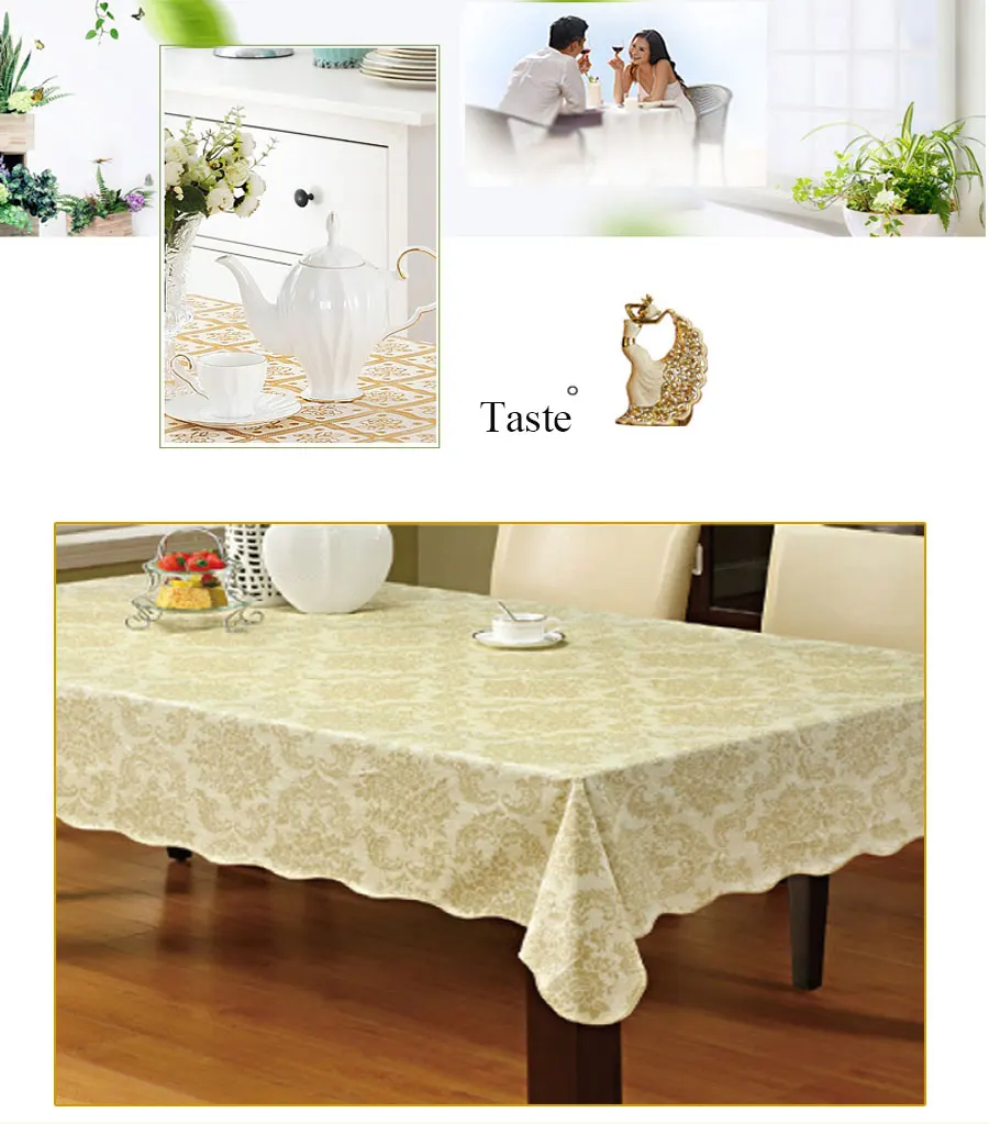 Soft Flannel Back Table Cover 7