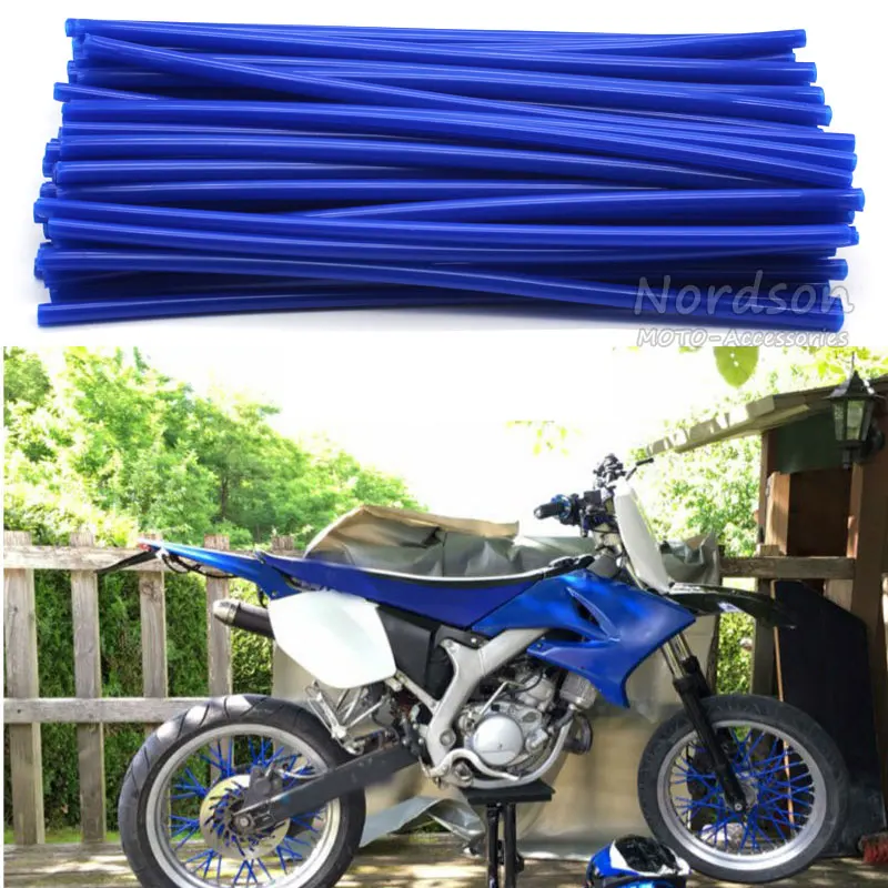 Motocross Dirt Bike Motorcycle Enduro Wheel RIM SPOKE Shrouds SKINS COVERS For KTM Kawasaki
