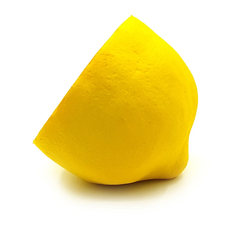 Kawaii Jumbo Squishy Pink Yellow Lemon Super Squishy Slow Rising Fruit Charms Squeeze Toys Phone Strap