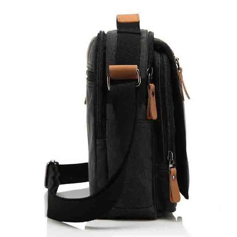 مور كاردن الرجال حقائب من القماش خمر حقيبة ساعي الأعمال حقائب عارضة حقيبة كتفية للسفر رجل Crossbody أكياس الذكور بولسا