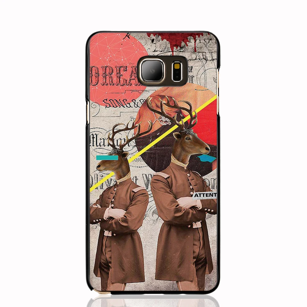 05119 Коллекция Животных сотовый телефон дело чехол для Samsung Galaxy Note 3 4 5 E5 E7 CORE Макс