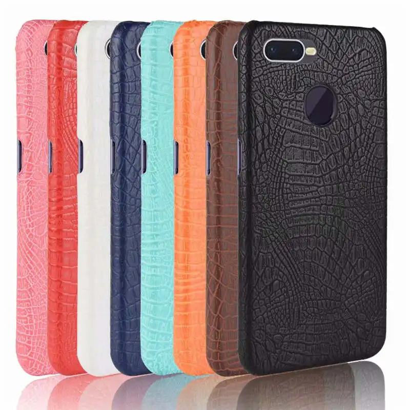 

For Oppo Realme 2 Pro Case Luxury Retro Crocodile Cool Leather Pattern Back Cover For Oppo Realme2 Pro capa coque
