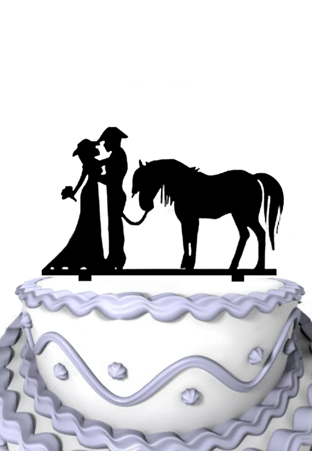 Cowgirl Bride Wedding Cake Topper Cowgirl Bride Wedding Cake Topper