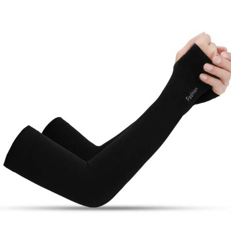 XEONGKVI Летние бесшовные митенки для женщин брендовые bi льда SilkSleeve Для мужчин Guantelete