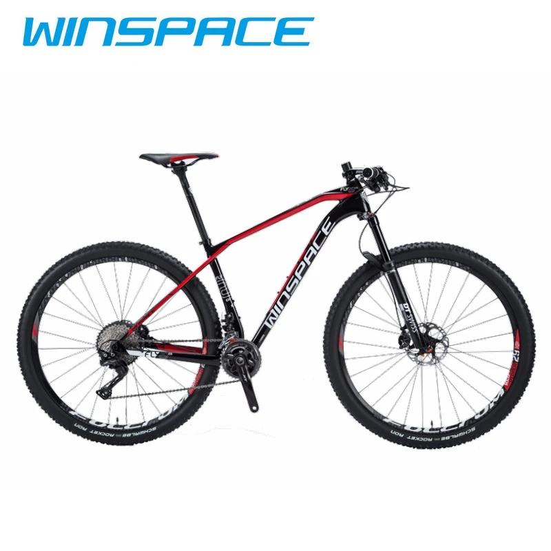 Discount WINSPACE FLY 29er MTB bike frame carbon fiber bicycle frame carbon XC frame 1160g 2