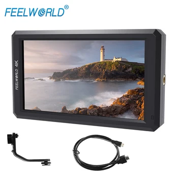 

Feelworld Latest F6 5.7'' IPS Support 4K HDMI Input Full HD On-Camera Monitor for Camera/Video Can Power for DSLR or Mirrorless