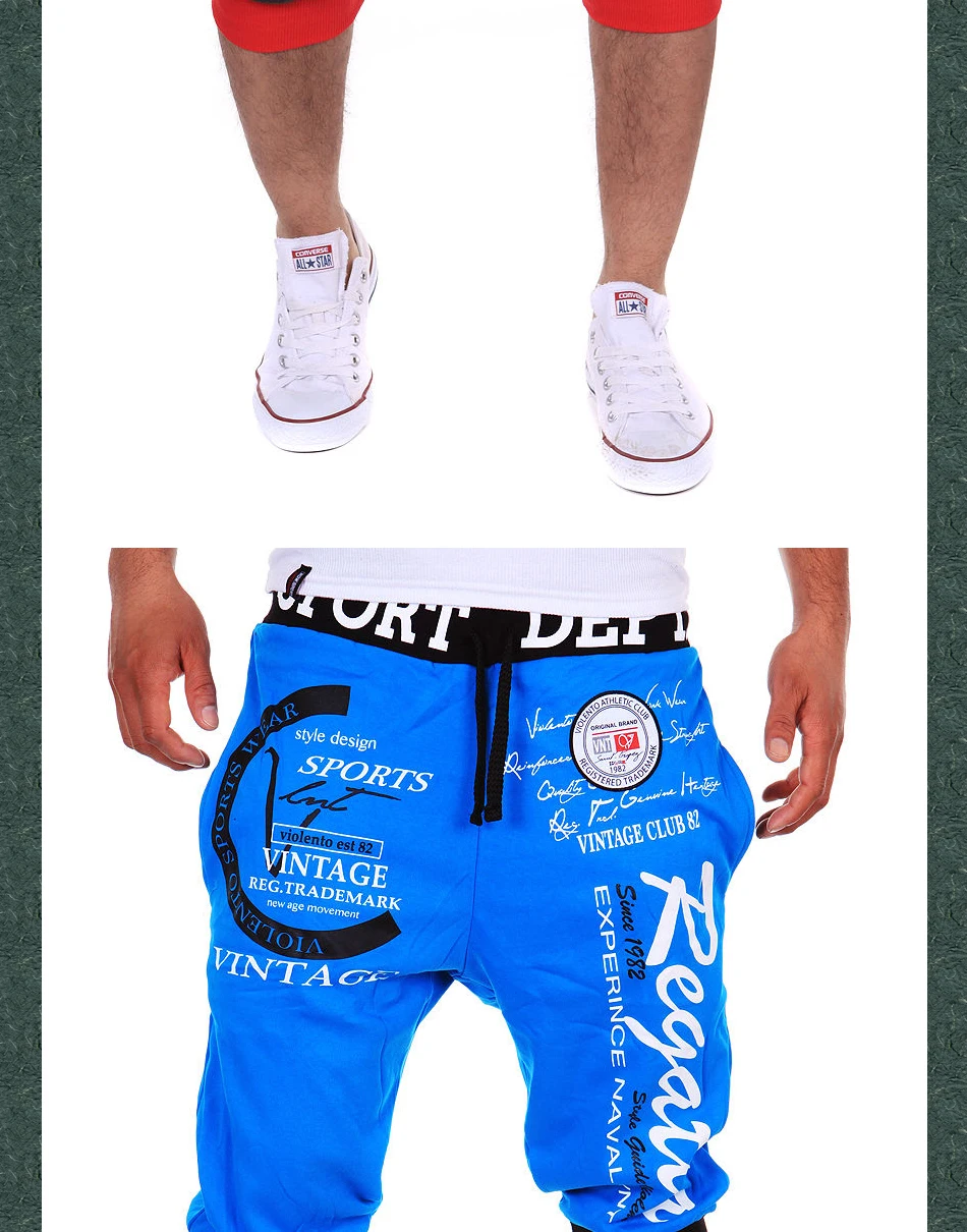 Мода 2019 для активного летнего спорта Бег шнурок мальчик цифровой печати луч ног тренировочные штаны с резинкой в талии Слаксы шаровары