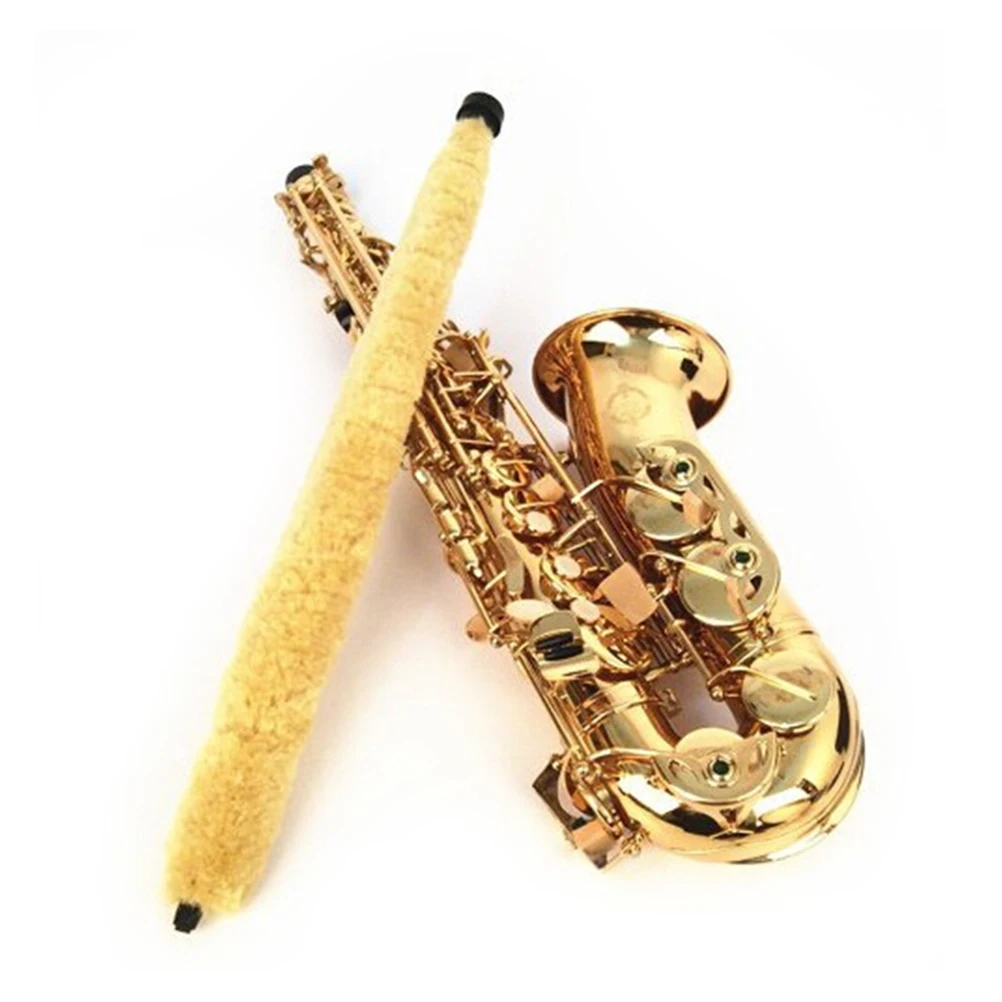 Saxophone Cleaning Brush Cleaner Pad Saver For Alto Sax Saxophone Soft