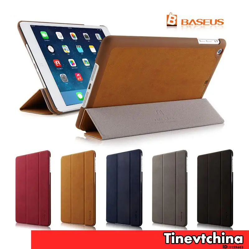 For iPad Mini 4 case Original Ultrathin Wake Up Fold Stand Leather Case Smart Cover with retail packing+film | Компьютеры и офис