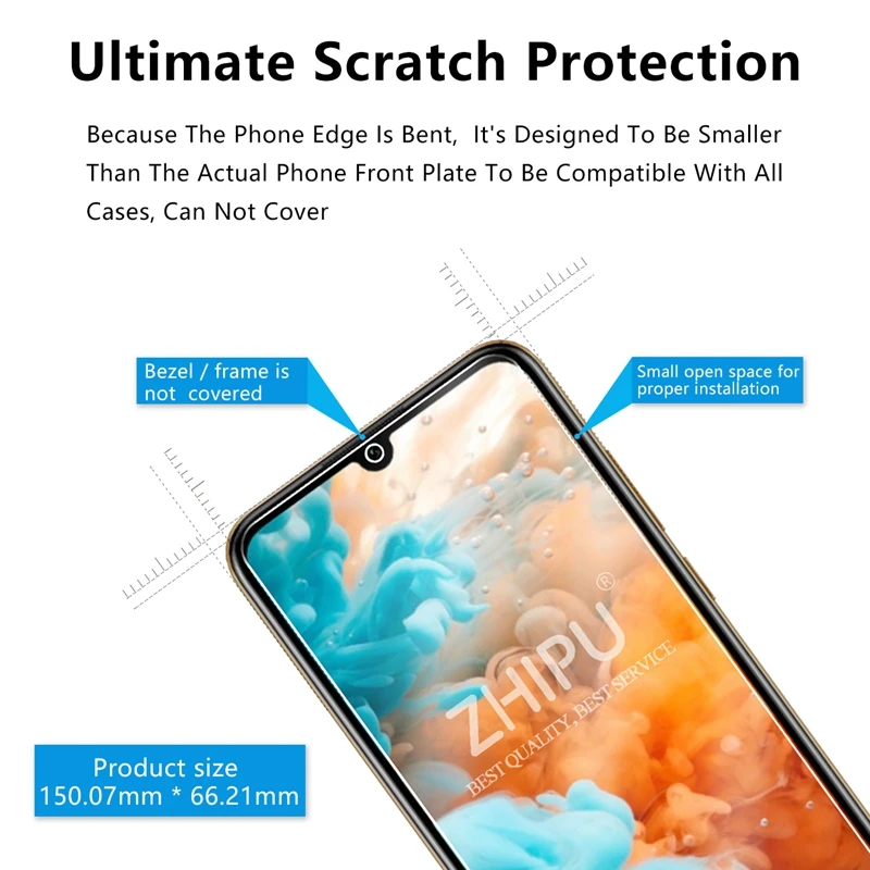 Закаленное стекло для huawei Y6 Защитное стекло для экрана 2.5D 9H закаленное стекло для huawei Y6 MRD-LX1 MRD-LX1F Y 6 Y62019