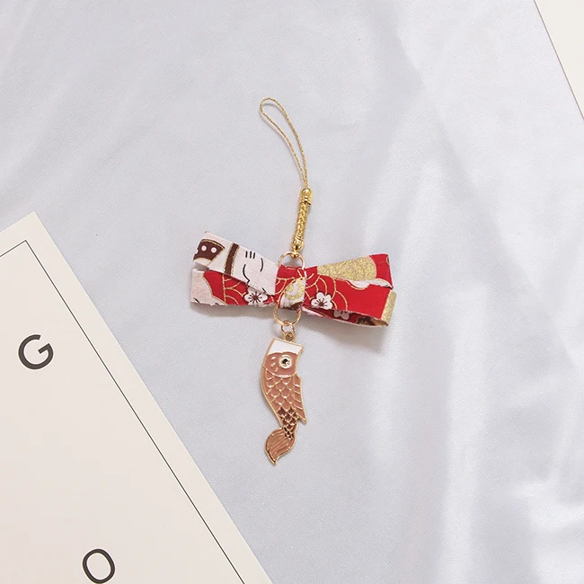 Trational кошка богатства Omamori Sakura Bowtie аксессуар для телефона подвеска на сумку удачи