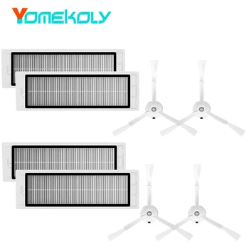 

Cleaning Spare Parts for Xiaomi Mi Roborock Vacuum Cleaner Robot Replacement Parts Robotic 4PCS HEPA Filter 4PCS Side Brush