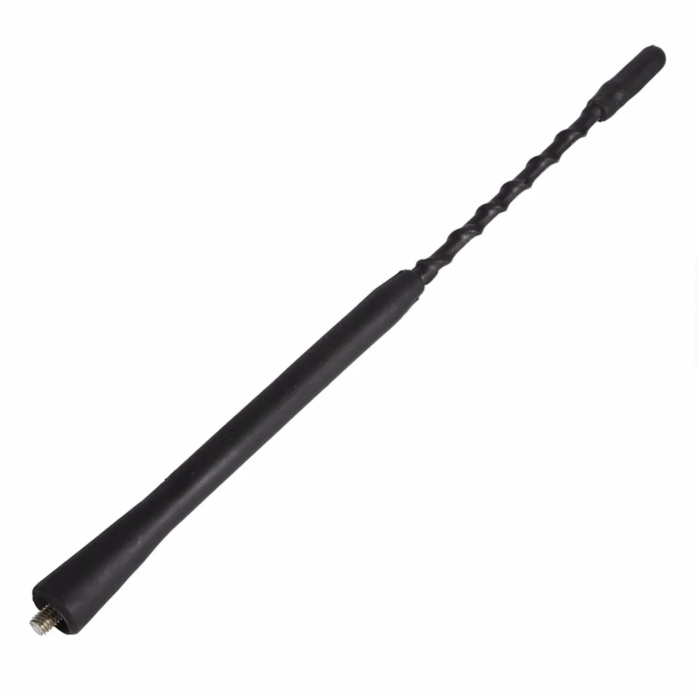 Universal Car Auto Roof Mast Stereo Radio FM AM Amplified Booster Antenna 9" Roof Mast Whip