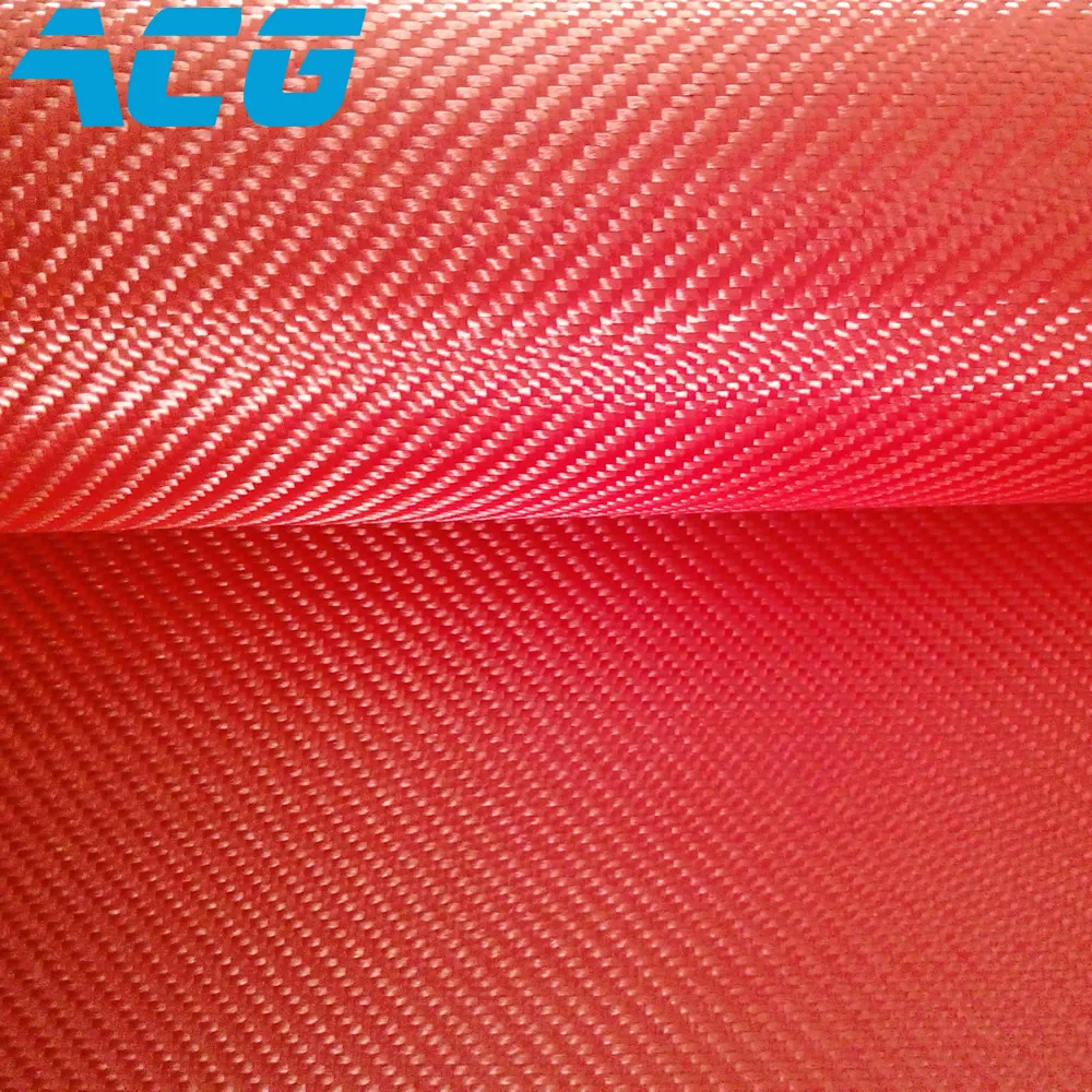 

Dyed Kevlar aramid cloth colorful kevlar twill 220g cut resistant high strength